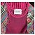 Autre Marque Brand Unique Strickkleid rosa gestreift mit geometrischen Schultern Schwarz Pink Mehrfarben - Ansicht 4