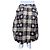 Marni Falda Bubble a cuadros marrón y beige Castaño Negro - vista 3