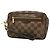 Borsa a pochette Louis Vuitton Damier Pochette Bi-Macao Damier ebene