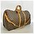 Louis Vuitton Boston Monogram Keepall Bandoulière 60 Marrone - vista 2