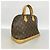 Borsa Louis Vuitton Alma Monogram Marrone - vista 2