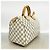 Borsa a mano Louis Vuitton Damier Azur Speedy 30 Bianco - vista 2