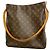 Bolso de hombro Louis Vuitton Monogram Looping GM Castaño