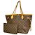 Louis Vuitton Monogram Neverfull MM Tote Bag in Fuchsia Fuschia