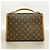 Bolso Louis Vuitton Monogram Bel Air Castaño - vista 12