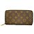 Carteira Zippy Monogram Louis Vuitton Fuschia