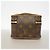 Bolso de maquillaje Louis Vuitton Monogram Nice Nano Castaño - vista 9