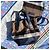 Burberry Borsa a Secchiello in Tela Check e Pelle Blu Navy Beige Marrone scuro - vista 2