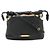 Borsa a tracolla in pelle Burberry Mega Check Marrone Nero - vista 2