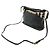 Borsa a tracolla in pelle Burberry Mega Check Marrone Nero - vista 3