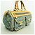 Borsa Louis Vuitton Monogram Denim Neo Speedy Blu - vista 2