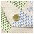 Portafoglio Louis Vuitton Damier Elicious Tri-Fold Verde - vista 6