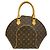 Bolso Louis Vuitton Monogram Ellipse MM Castaño