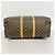 Louis Vuitton Boston Monogram Keepall Bandoulière 50 Braun - Ansicht 3