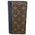 Louis Vuitton Monogram Macassar Langbörse Braun Schwarz