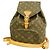 Louis Vuitton Monogram Montsouris MM Rucksack Braun