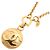 Collana Chanel placcata oro D'oro
