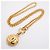 Collana Chanel placcata oro D'oro - vista 3