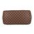 Bolso de hombro Louis Vuitton Damier Ebene Hampstead MM Roja - vista 3