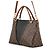 Louis Vuitton Monogram V Tote MM Preto - vista 2