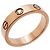 Cartier Mini Love Ring in 18K Roségold mit Diamant