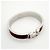 Bracelet Hermès Métal Argenté Rouge - vue 2