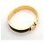 Hermès Brazalete Hermes Clic Clac PM Negro Dorado - vista 2