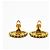 Orecchini a clip Chanel Gold D'oro - vista 6