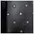 Portafoglio tri-fold con borchie Jimmy Choo Nemo Nero - vista 8