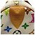 Borsa Louis Vuitton Monogram Multicolor Speedy 30 Bianco Rosso - vista 16