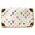 Borsa Louis Vuitton Monogram Multicolor Speedy 30 Bianco Rosso - vista 3