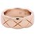 Anillo Chanel Coco Crush Medium en oro rosa 18K - vista 2