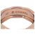 Anillo Chanel Coco Crush Medium en oro rosa 18K - vista 6