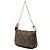 Louis Vuitton Brown Monogram Mini Pochette Accessoires Marrom - vista 2