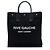 Autre Marque Tote North South Rive Gauche in tela nera Saint Laurent Nero