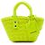 Borsa Cesto Bistro Balenciaga in ecopelle gialla XXS Giallo