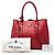 Prada Red Medium Saffiano Cuir Double Handle Satchel - view 7