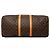 Louis Vuitton Brown Monogram Keepall 55 Marrone - vista 3