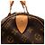 Louis Vuitton Brown Monogram Keepall 55 Marrone - vista 5