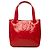Borsa Tote Chanel Red Patent Triple CC Rosso