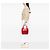 Borsa Tote Chanel Red Patent Triple CC Rosso - vista 6