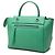 Belt Bag Céline Borsa cintura Celine in pelle di vitello micrograna verde - vista 2