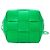 Bottega Veneta Borsa a Secchiello Cassette Small Maxi Intrecciato in Nappa Verde D'oro - vista 3