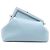 Bolso de hombro Fendi First de piel azul Medium - vista 2