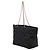 Fendi Medium Quilted Zucca Canvas Chain Roll Tote in Schwarz - Ansicht 2