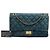 Chanel Blue Quilted Denim Reissue 2.55 Double Flap 227 Azul - vista 7