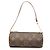 Louis Vuitton Brown Monogram Papillon Pochette Braun