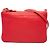 Céline Celine Trio Crossbody Piccola in Pelle di Agnello Rossa Rosso