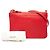Céline Celine Trio Crossbody Piccola in Pelle di Agnello Rossa Rosso - vista 9