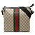 Borsa a tracolla Gucci Beige GG Supreme Web